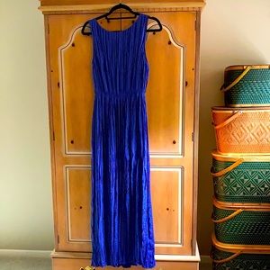 Banana Republic Pleated Maxi Dress
